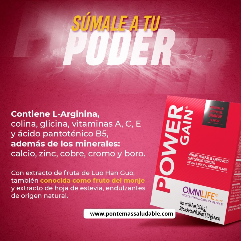 POWER GAIN - Distribuidores Oficiales en Estados Unidos
