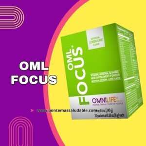 FOCUS OMNILIFE SABOR LIMA LIMÓN en USA. Suplemento para el cerebro y sistema nervioso