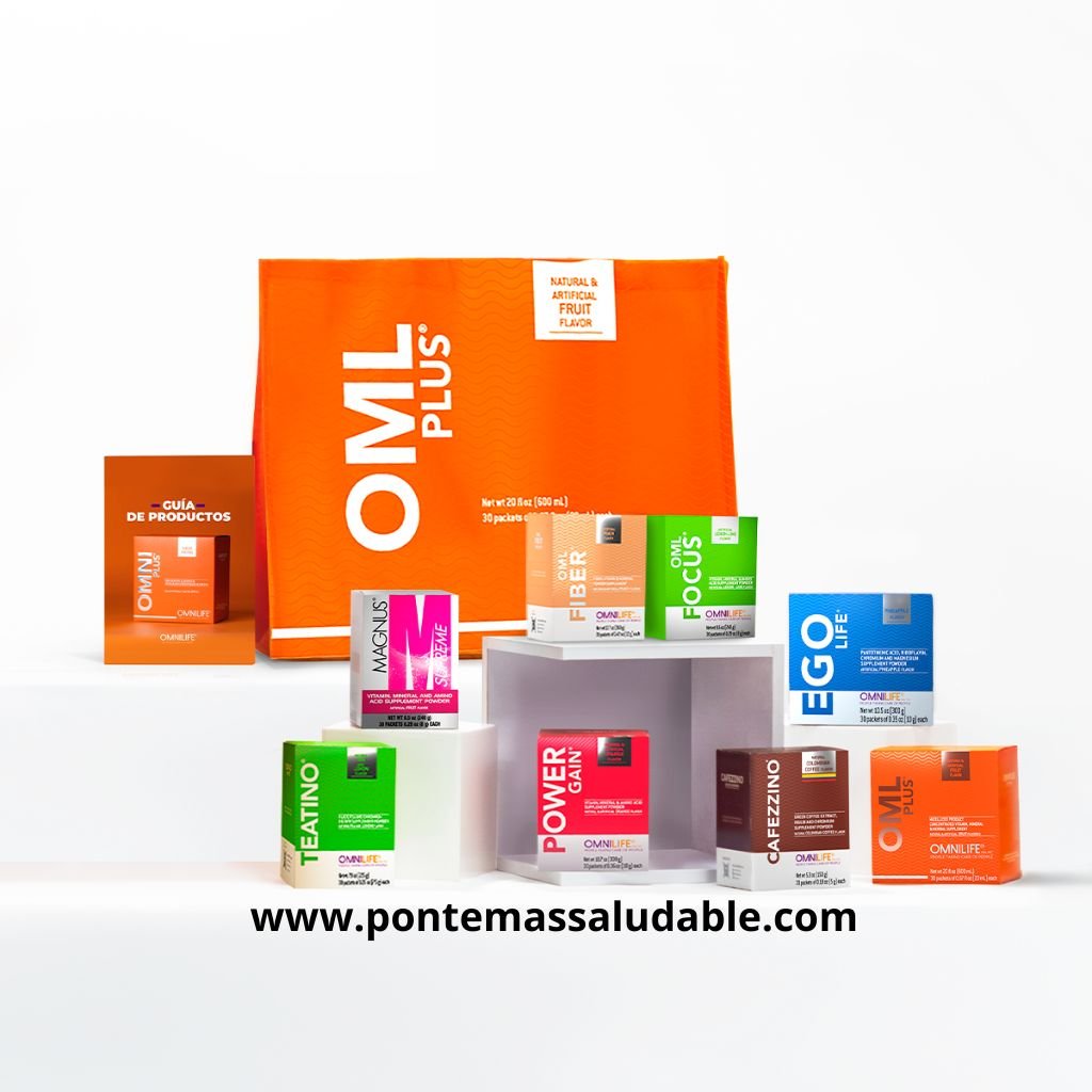 Kit Nutrición Omnilife USA con 7 suplementos y envío rápido en Estados Unidos