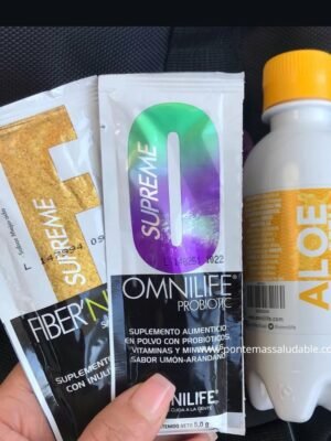 Suplemento PROBIOTIC Omnilife con probióticos y prebióticos para la salud intestinal