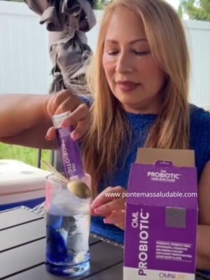 Suplemento PROBIOTIC Omnilife con probióticos y prebióticos para la salud intestinal