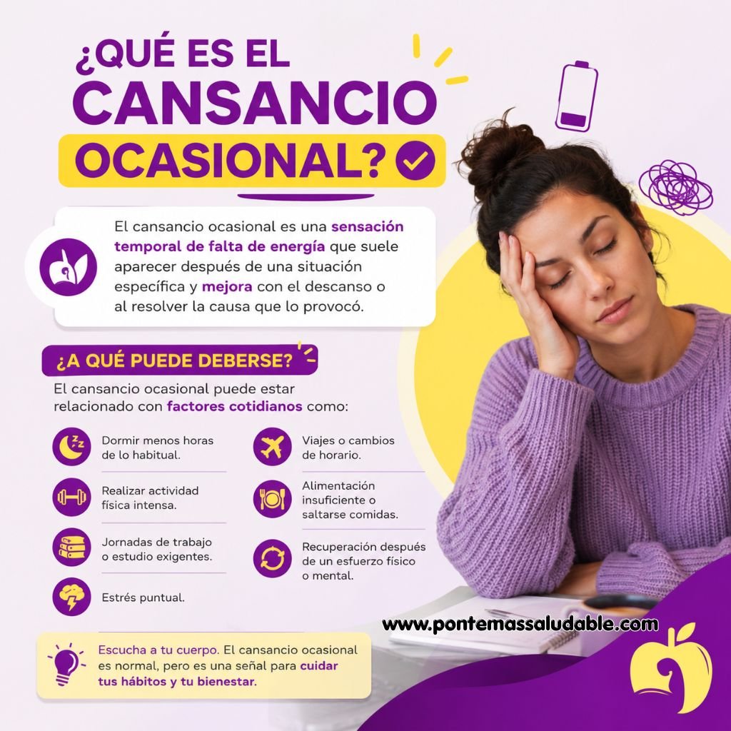 ¿Qué es el cansancio ocasional?
