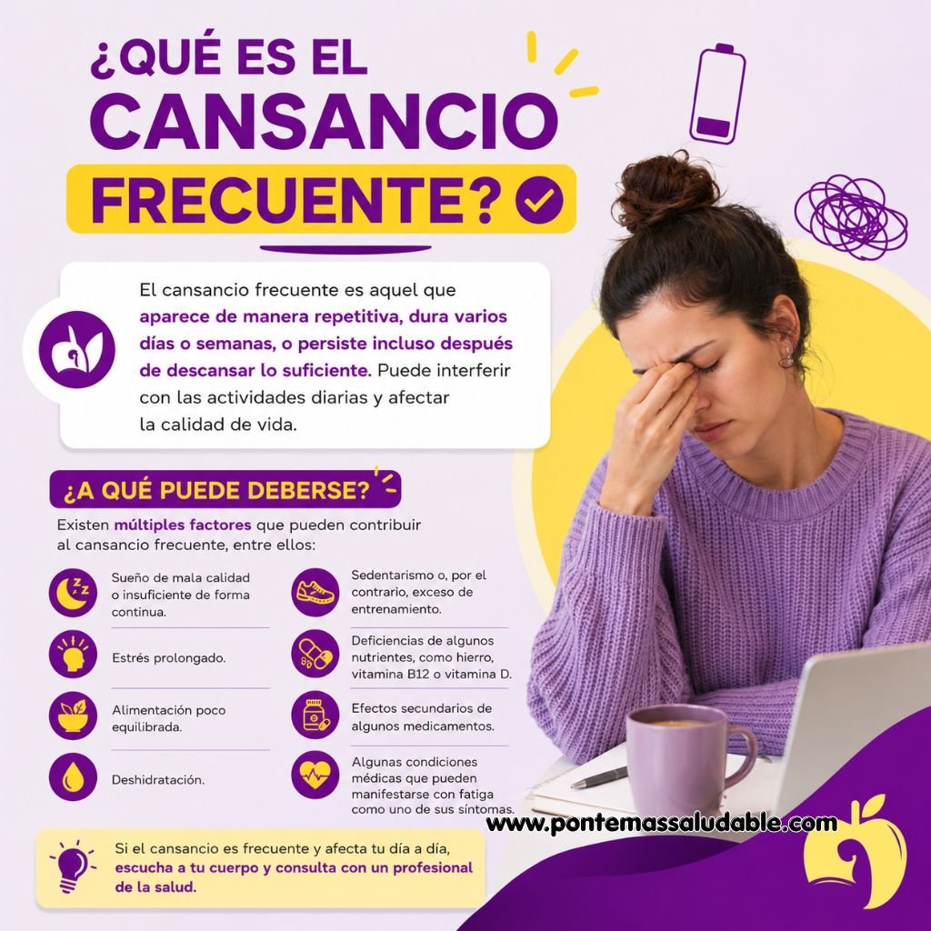 ¿Qué es el cansancio frecuente?
