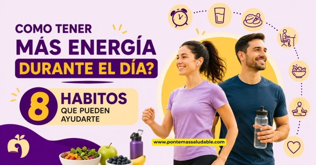 ¿Cómo tener más energía durante el día 8 hábitos que pueden ayudarte